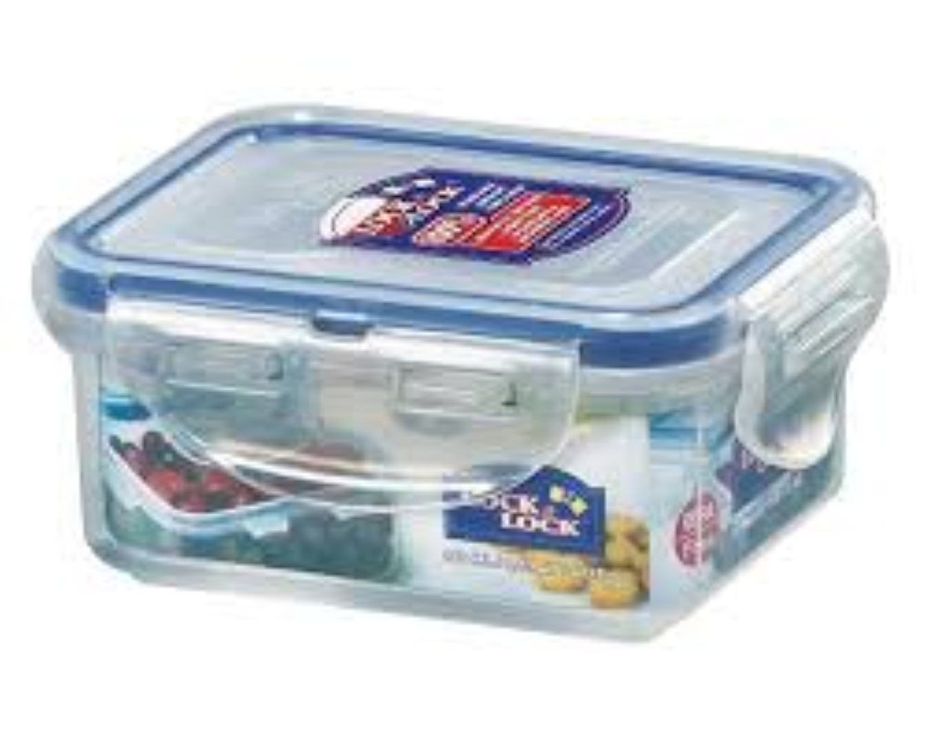 L & L RECTANGULAR SHORT FOOD CONTAINER 180ML